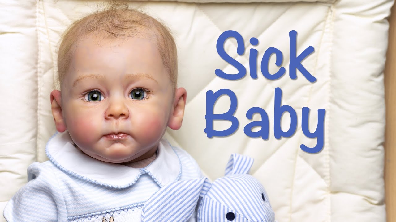Reborns Role Play | Sick Baby Huxley
