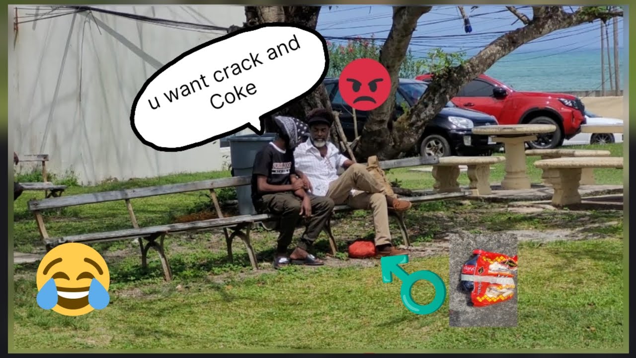 Pranking people in Annotto Bay Town in Jamaican 🇯🇲 By Asking Them hold on pon the Crack and Coke😳😂