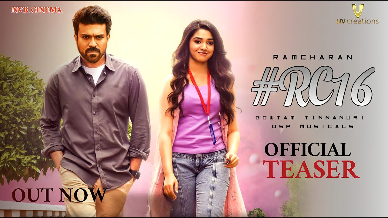 #RC16 - Ramcharan Intro First Look Teaser|RC16 Official Teaser|Ramcharan|Gowtham Tinnanuni|DSP|#RC16