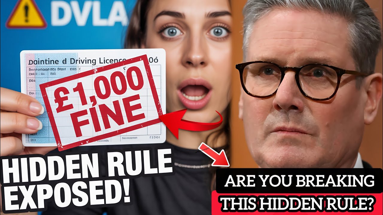UK Drivers Risk &pound;1,000 FINE &ndash; Are You Breaking This Hidden DVLA Rule?