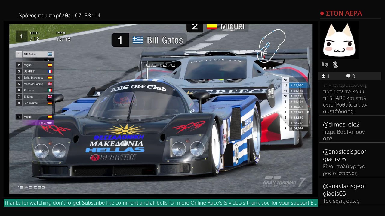 GT7 Live Daily C with Legend Mazda 787 GR1 at Daytona Qualification and Race