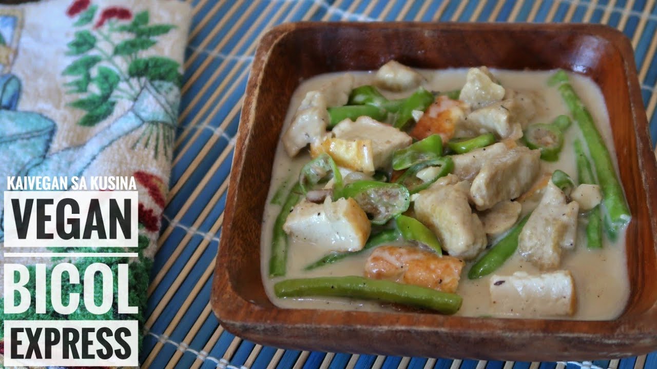 Vegan Bicol Express