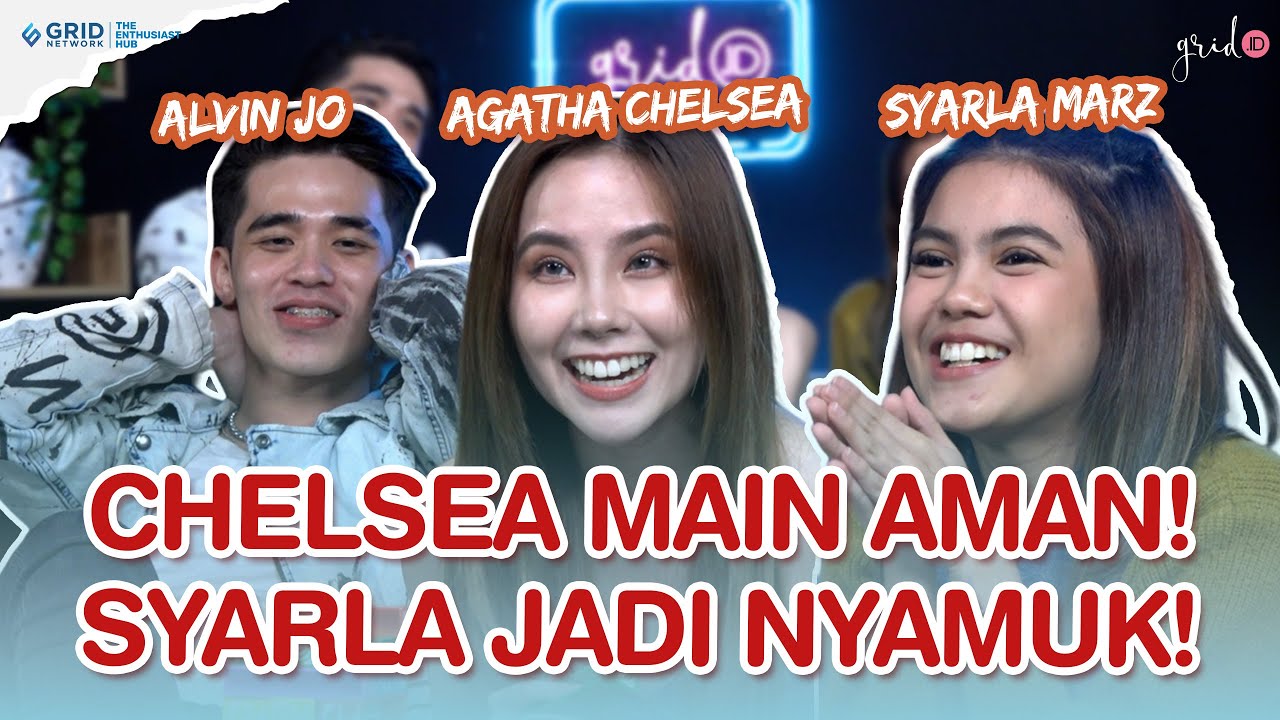CHELSEA Main Aman! SYARLA Jadi Nyamuk Nih #MaindiGrid Agatha Chelsea, Alvin Jo, Syarla Marz