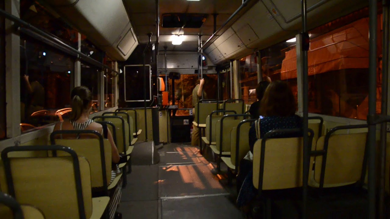 Rijeka bus-Short ride on MAN-Avtomontaza SG240 on line 2 [HD]
