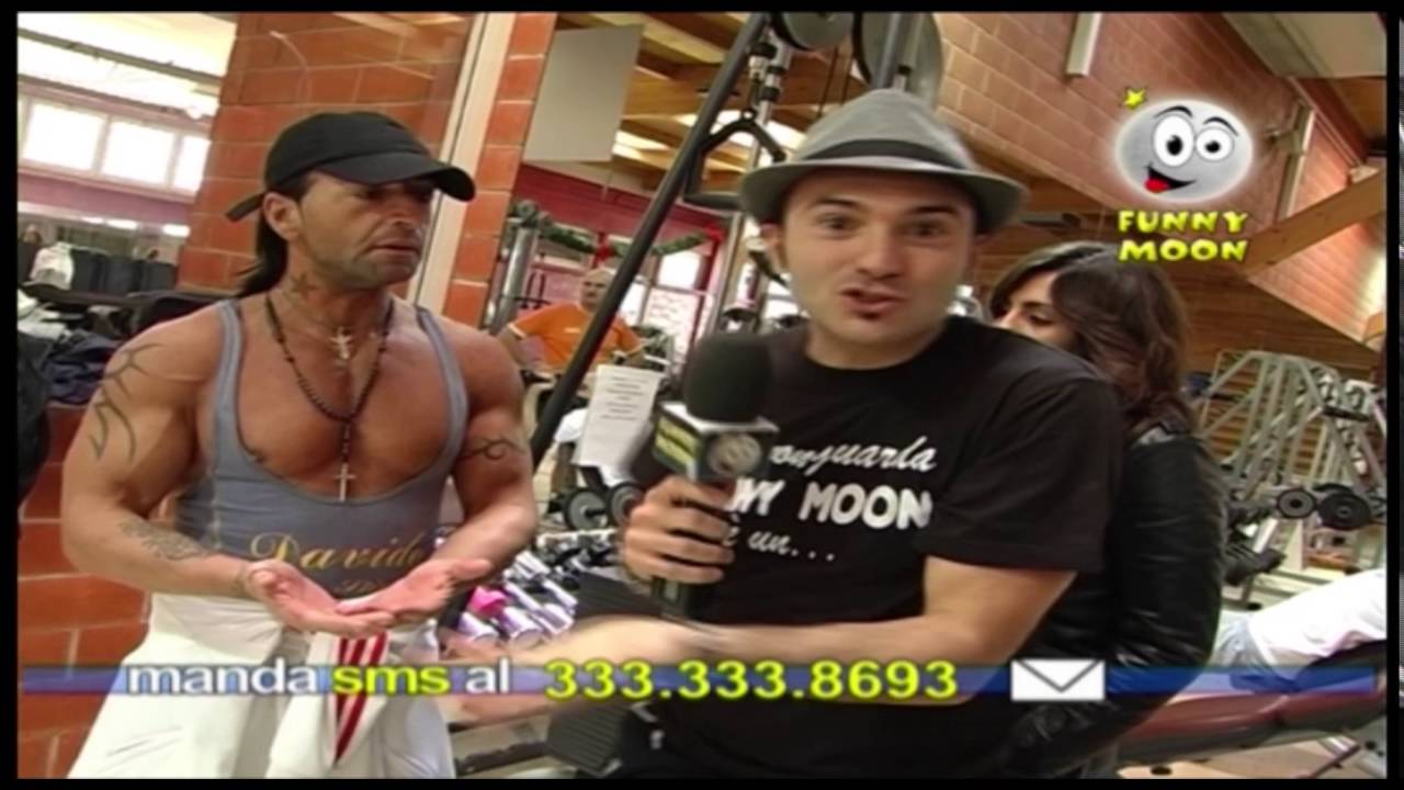 Funny Moon e le lezioni di Davide in palestra