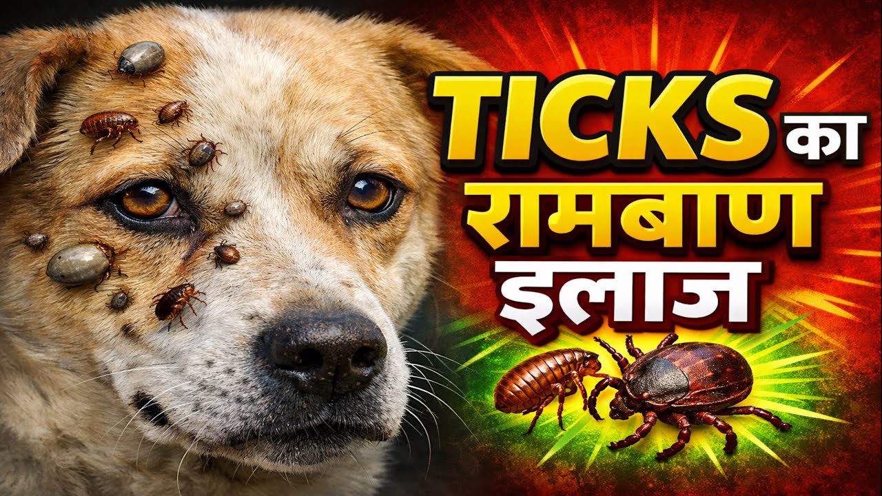 ticks problem in dogs ।| ticks से बचाव के लिए रामबाण असरदार तरीक़ा