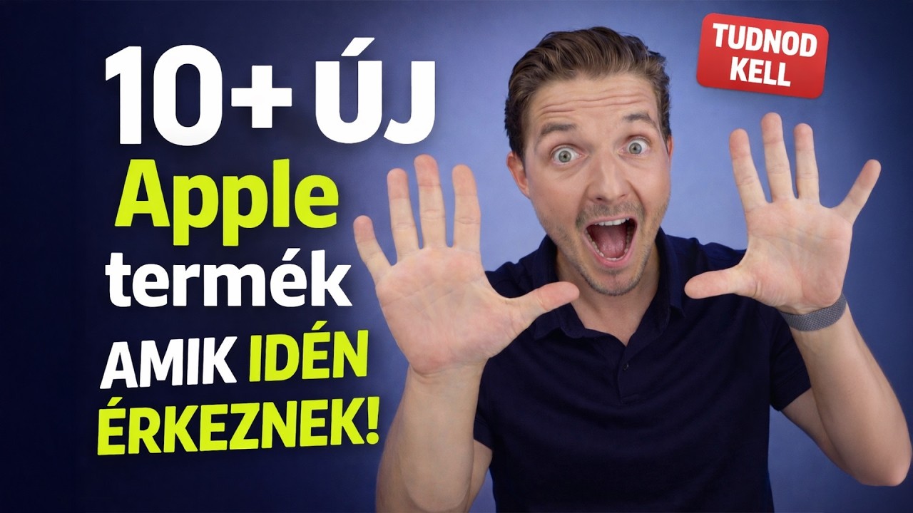10+ Új Apple termék ami idén érkezik!