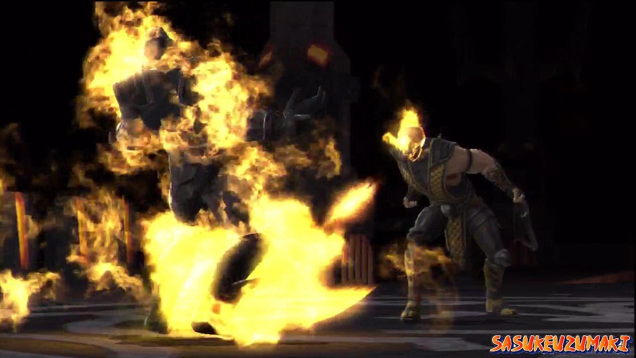 Mortal Kombat Vs DC Universe - Scorpion - Max Difficulty -  No Matches  Lost (HD)
