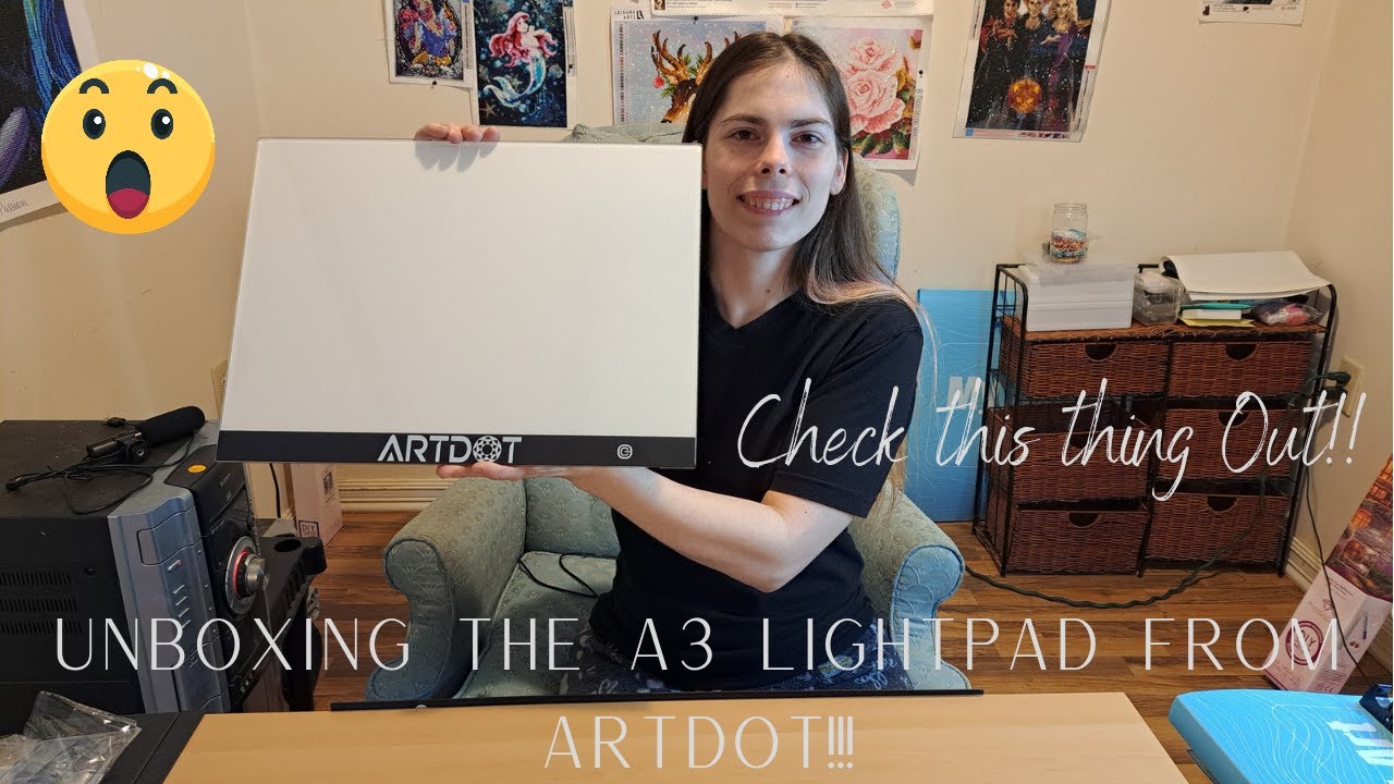 More Goodies My Fiance Bought Me For Christmas :) !! #artdot #lightpad #artdotlightpad