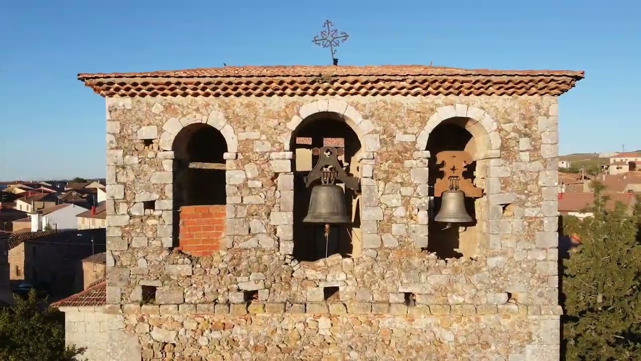 Torreadrada a vista de dron.
