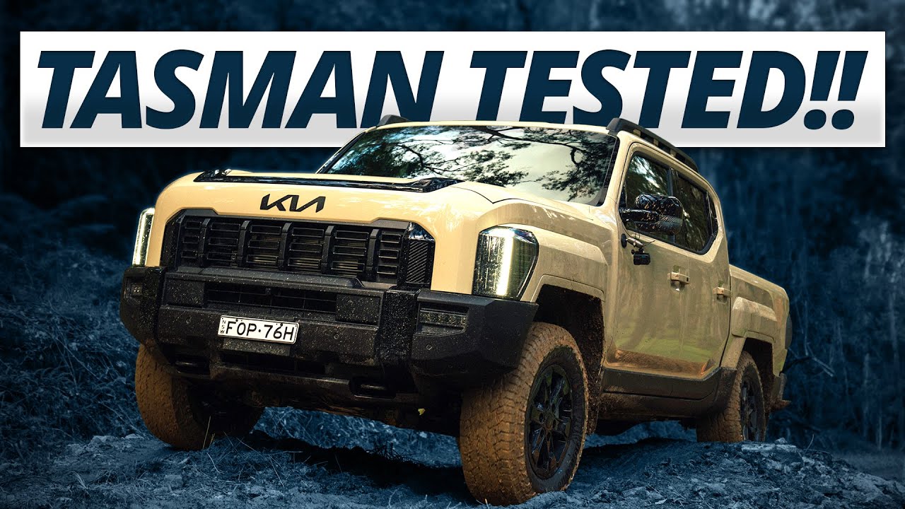 2025 Kia Tasman first off-road drive | Is it really a game changing diesel ute?