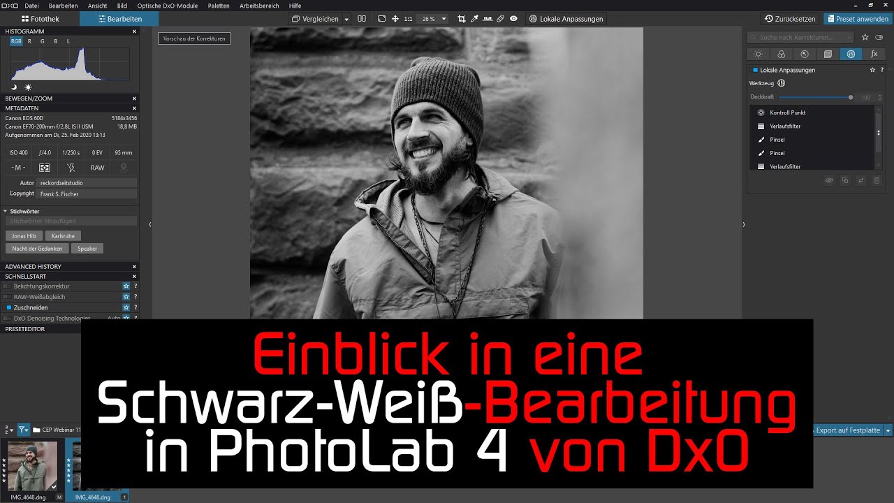 PhotoLab 4 - Einblick in Schwarz-Wei&szlig;-Bearbeitung