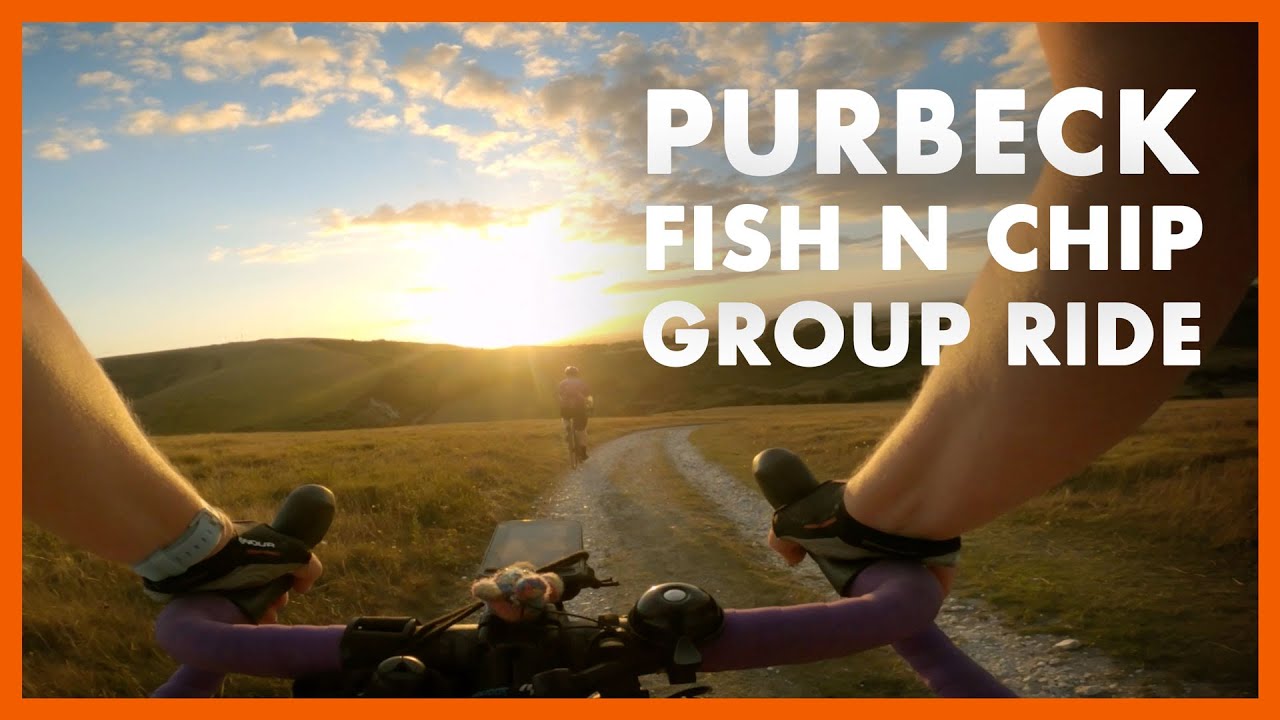Super Fast Downhill into Swanage | Isle of Purbeck Gravel Ride for Fish n Chips | Gravel Group Ride