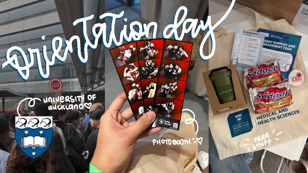 NURSING UNI VLOG: orientation at the university of auckland