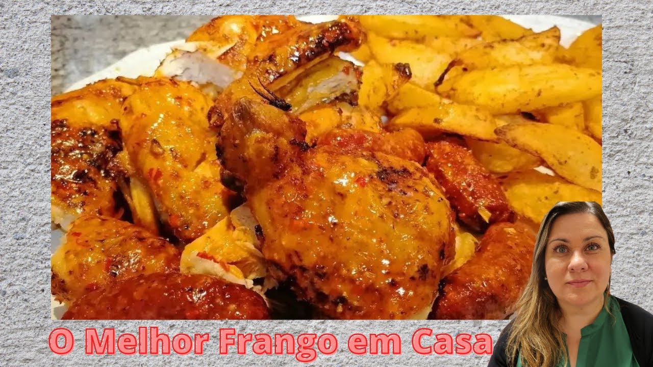 O melhor frango de churrasco em casa, batata rustica na Air Fryer