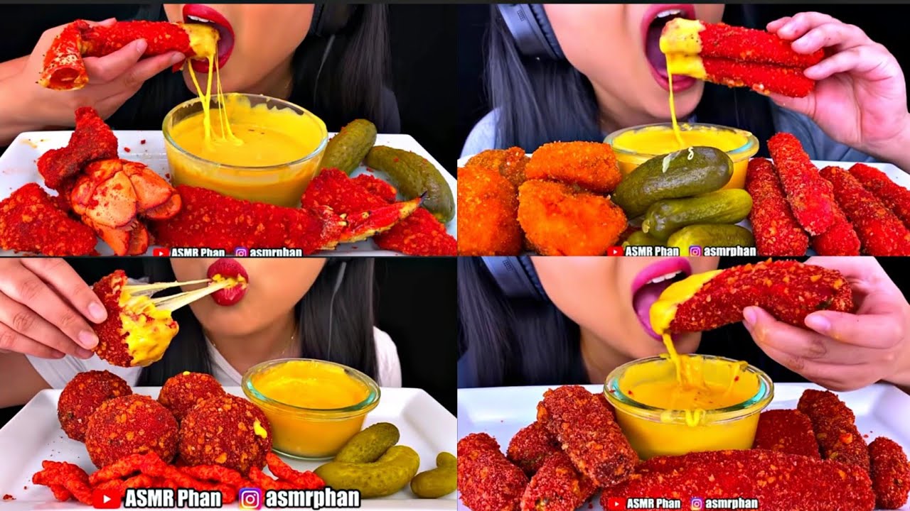 ASMR PHAN COMSUMING HOT CHEETOS