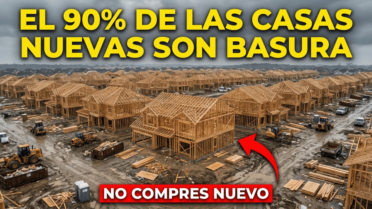 Por qué el 90% de las Casas Nuevas son Basura | La mentira de la 