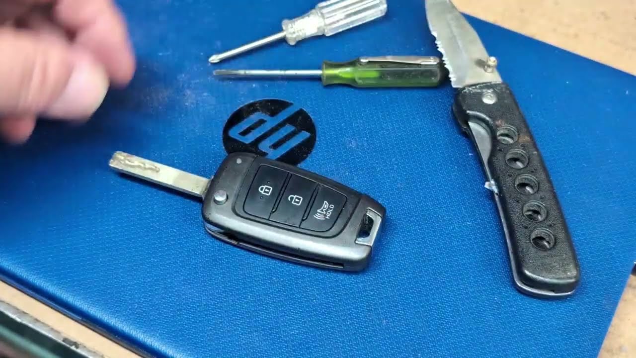 Hyundai Key fob battery change 2018-2021