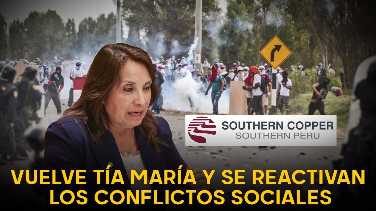 Gobierno de Dina Boluarte y Southern celebran reinicio de Tía María: pobladores  anuncian huelga