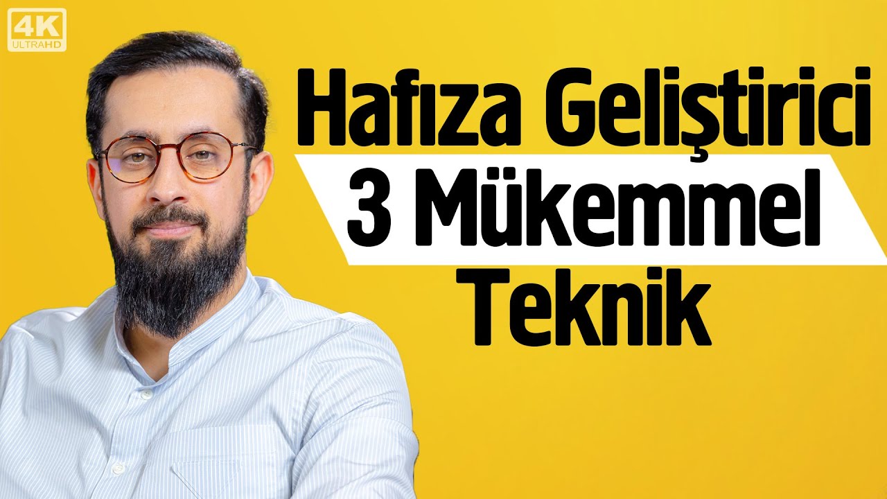 Hafıza Geliştirici 3 Mükemmel Teknik - Bellek Çeşitleri @Mehmet Yıldız