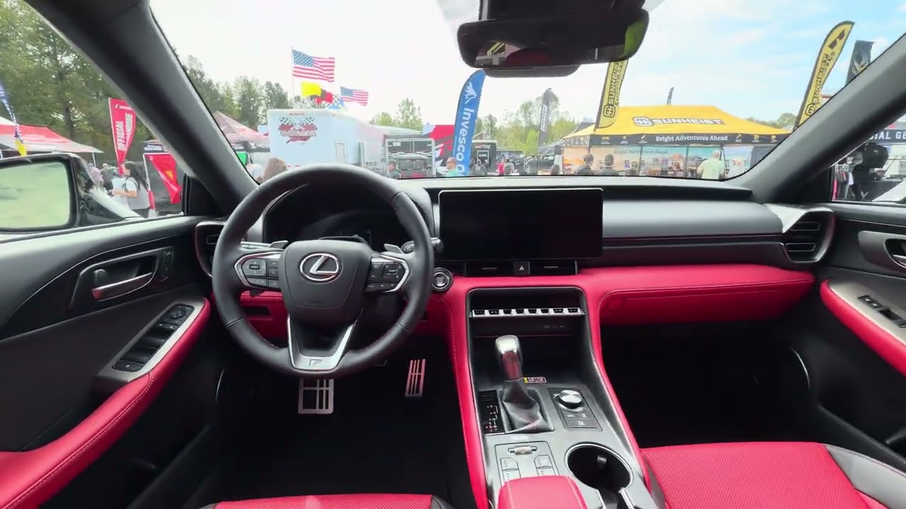 Эксклюзивный вид! 2026 Lexus IS 350, совершенно новый интерьер | Lexus Racing USA | Petit Le Mans
