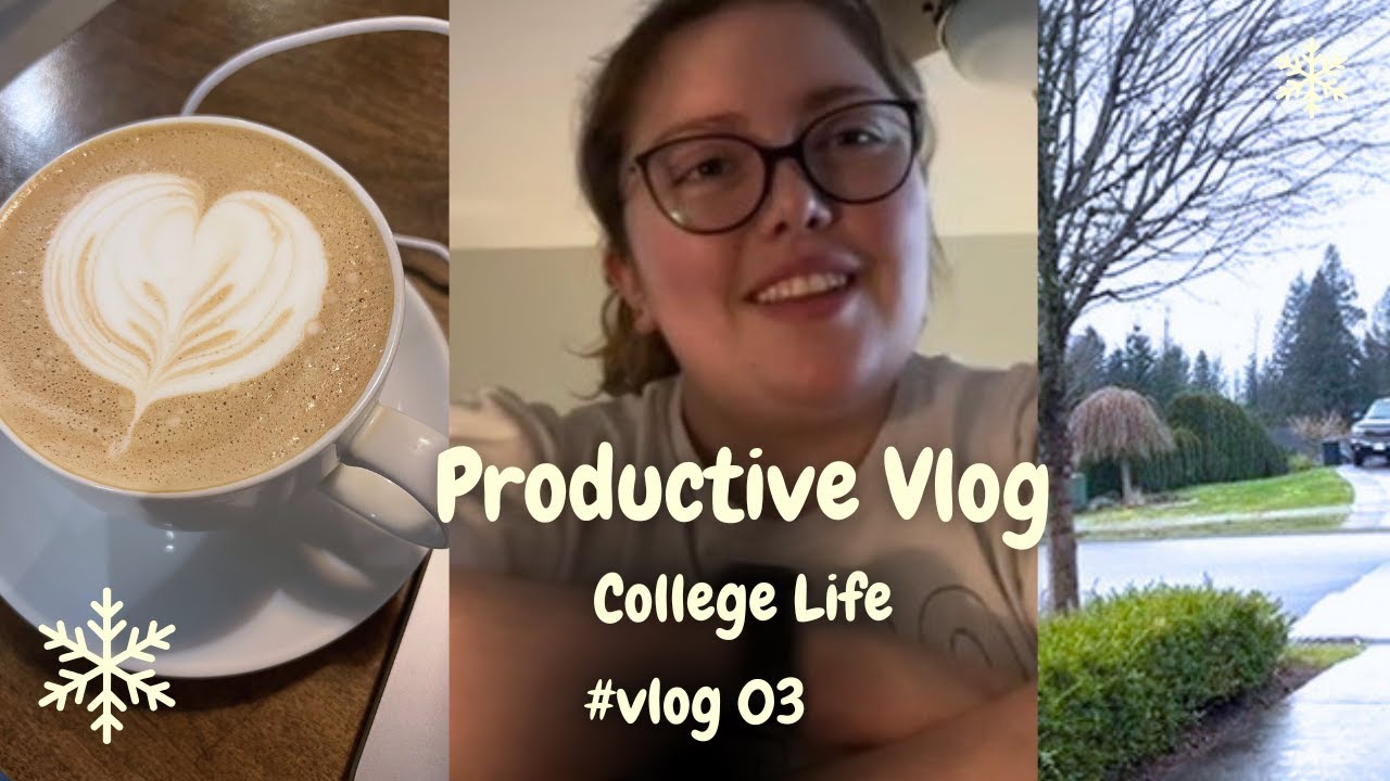 Spend a Productive Day With Me | College Vlog