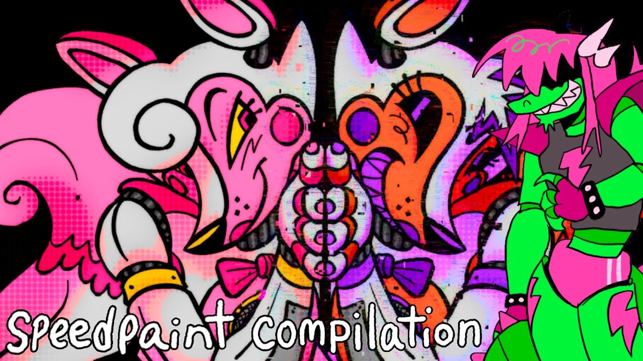 FNAF Speedpaint Mega Compilation