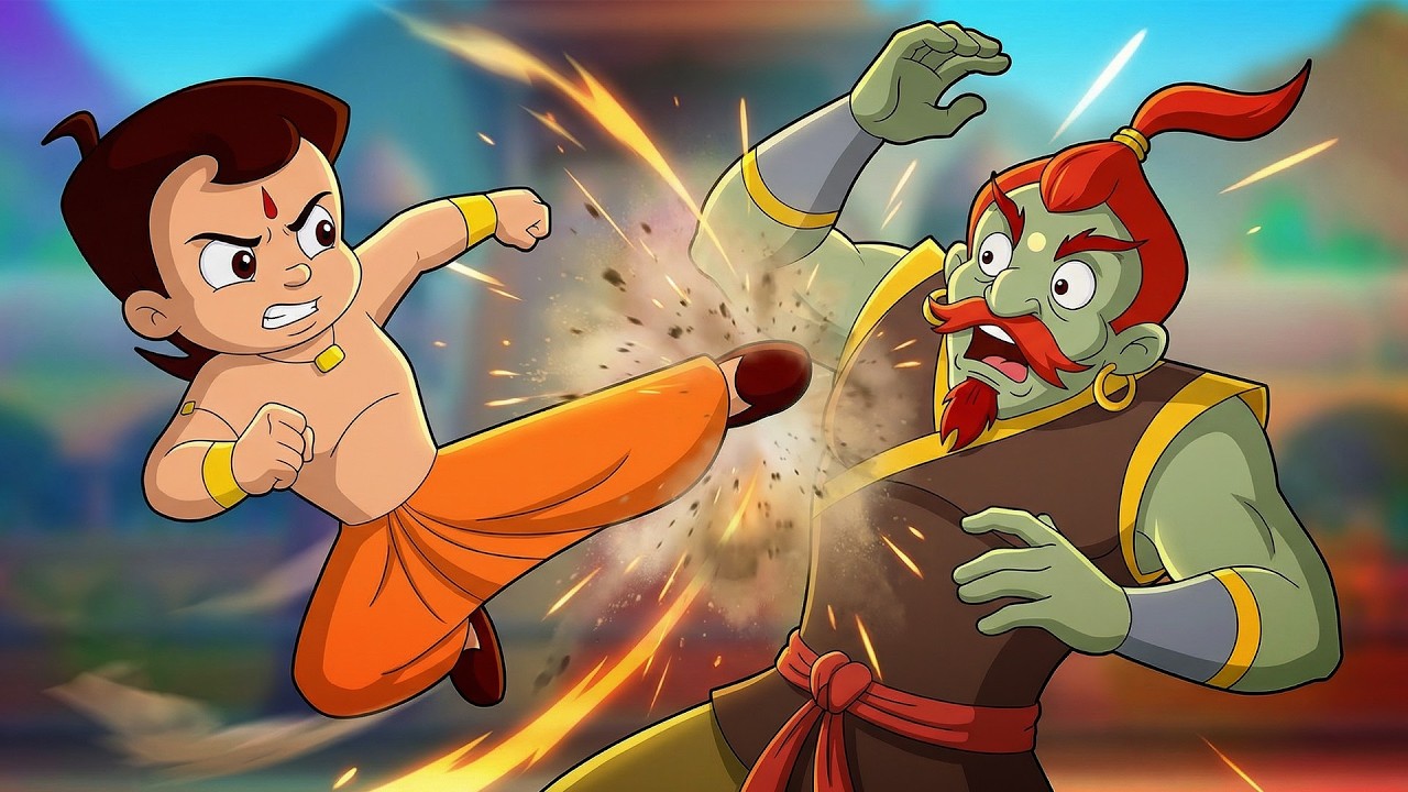 Chhota Bheem - Super Villain Ka Attack! 😱| Cartoon for Kids in Hindi | Adventures Videos for Kids