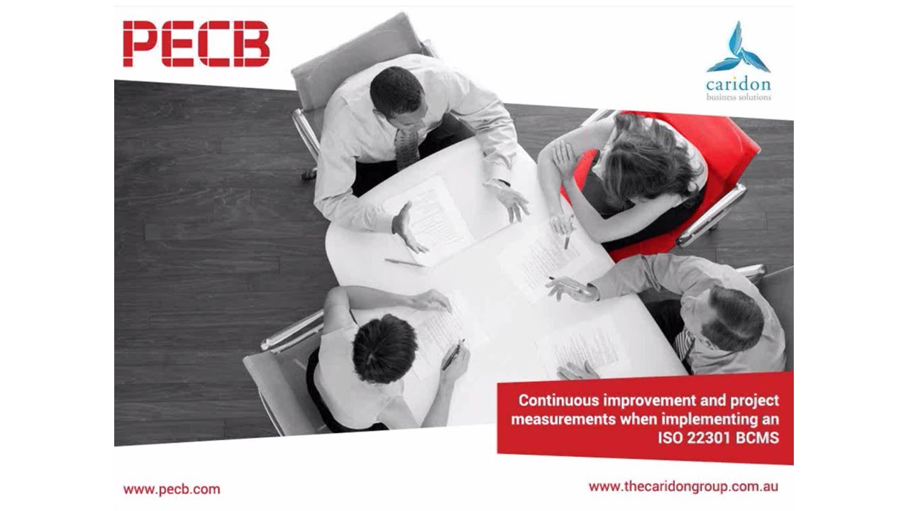 Continuous improvement and project measurements when implementing an ISO 22301 BCMS