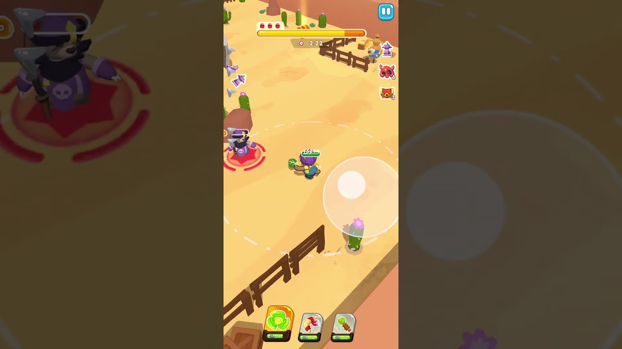 Play Tanbii and battle monsters that destroy the environment 