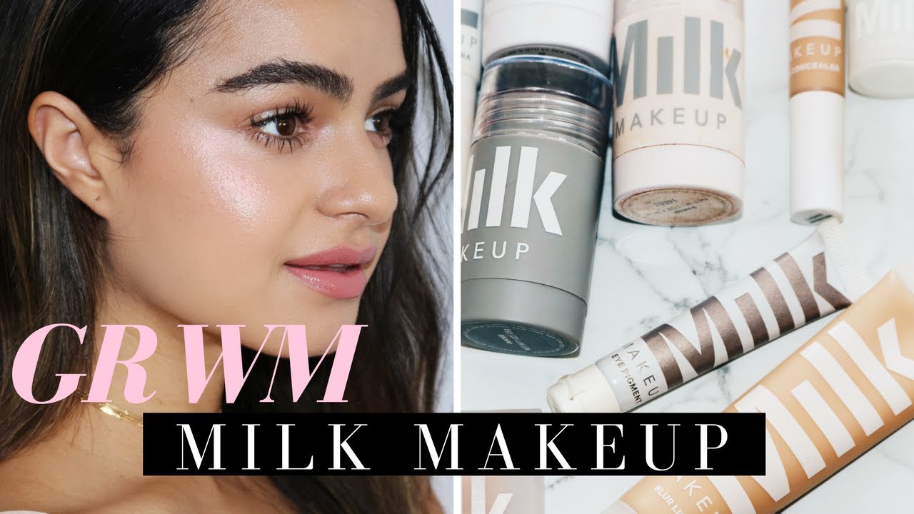 GRWM: FULL FACE USING MILK MAKEUP