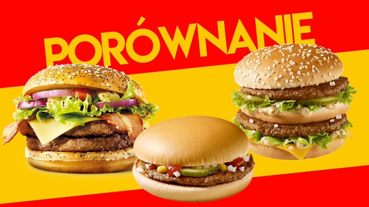 Porównujemy hamburgery z McDonald's [Klasyczny, Big Mac, Maestro] - HASZTAGI