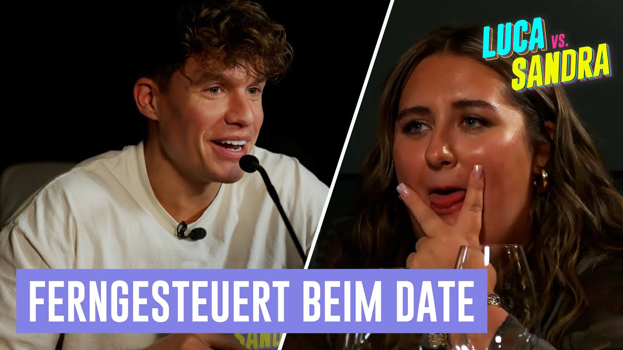 Unangenehmes Blind-Date 😂 Challenge: Luca darf Sandra fernsteuern 📞​​ | Luca vs. Sandra 💪