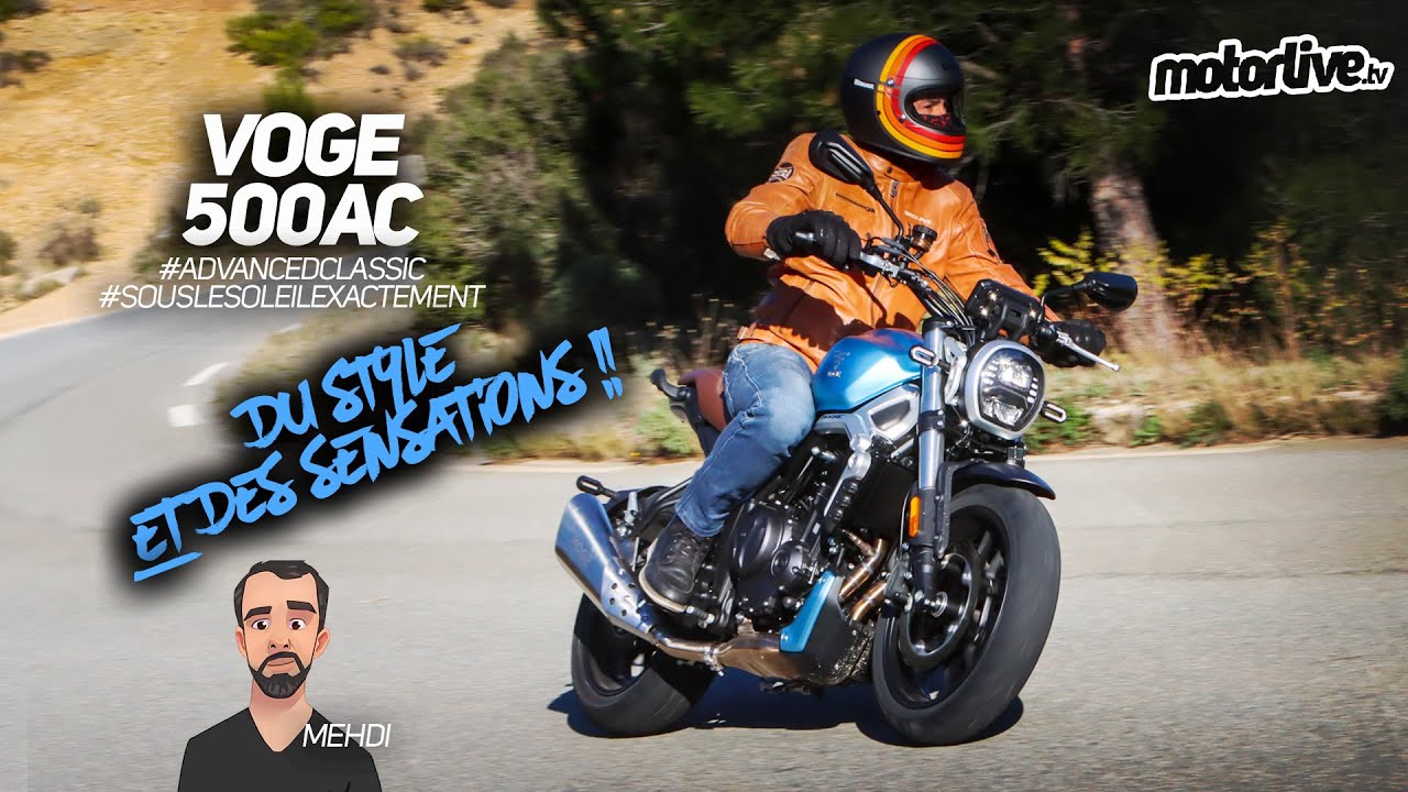 VOGE 500AC | TEST MOTORLIVE