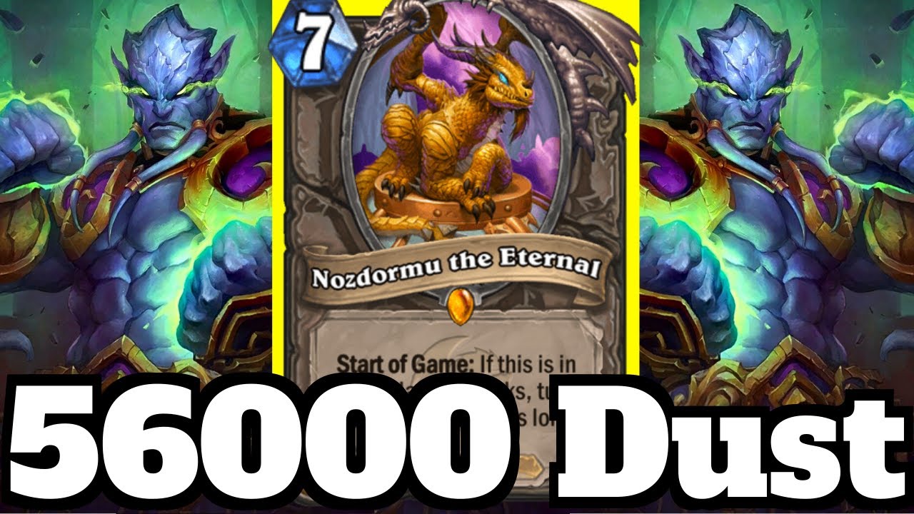 ALL Legendary Nozdormu Triple Reno Dragon Prince Malchezaar C'thun Mage! | Hearthstone
