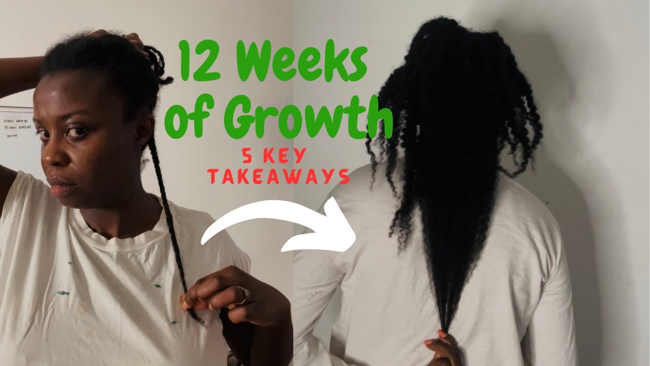 5 Hair Growth Secrets I Learned in 12 Weeks | Natural Hair Care for Long, Healthy Hair 2025