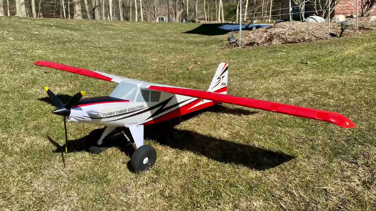 E-flite Turbo Timber Evolution 1.5m BNF - Aerobatic Thoroughbred?!?!