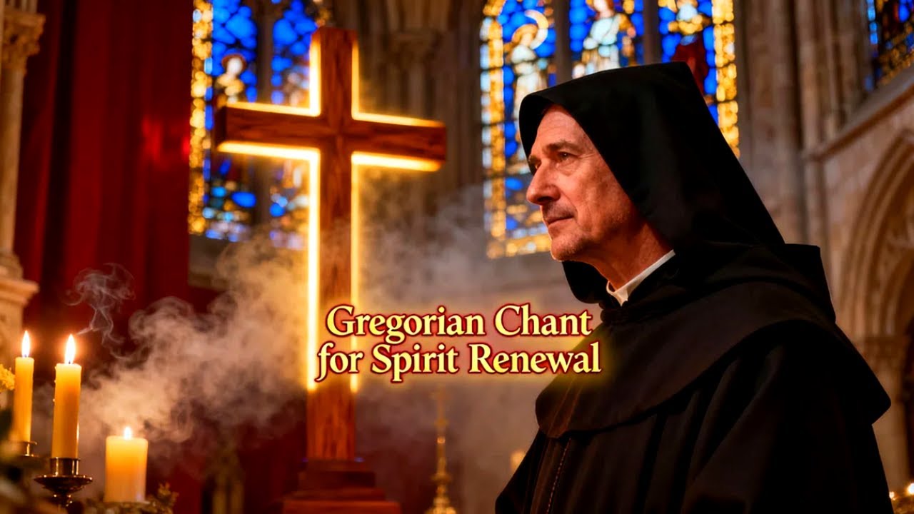 Gregorian Chant for Healing Sleep and Sacred Harmony | Benedictine Ambience and Holy Reflection