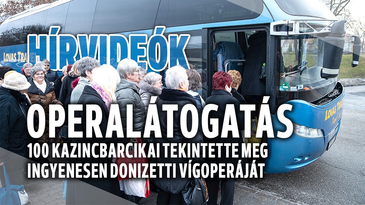 Operalátogatás – 100 kazincbarcikai tekintette meg ingyenesen Donizetti vígoperáját