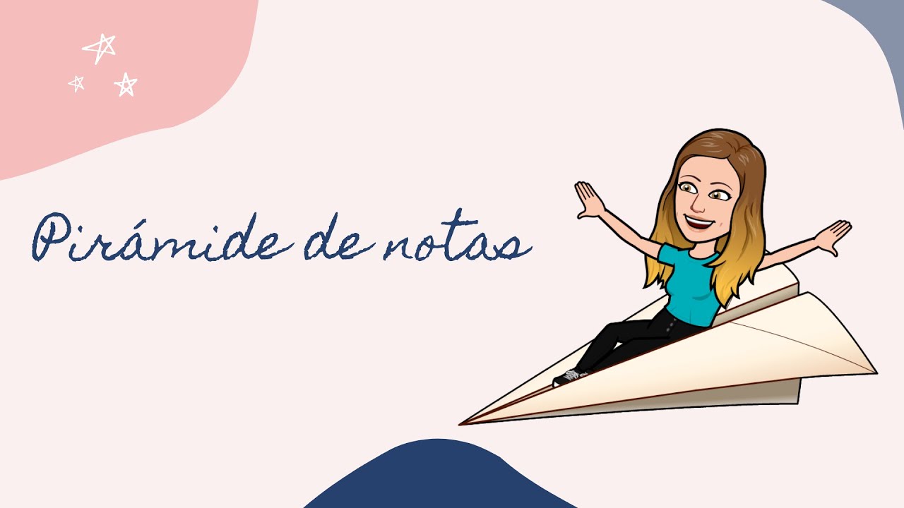 Pirámide de notas - Entonación