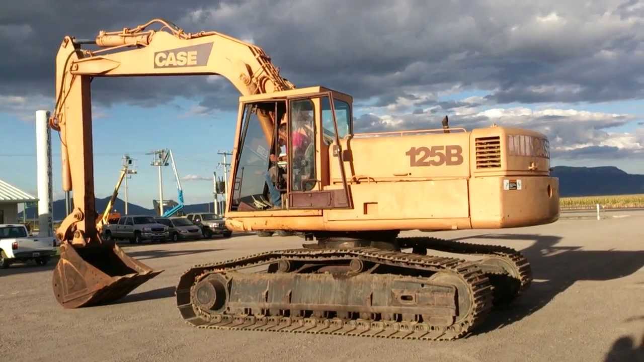 EXCAVADORA 125B CASE DE VENTA MAQUINARIA WIEBE