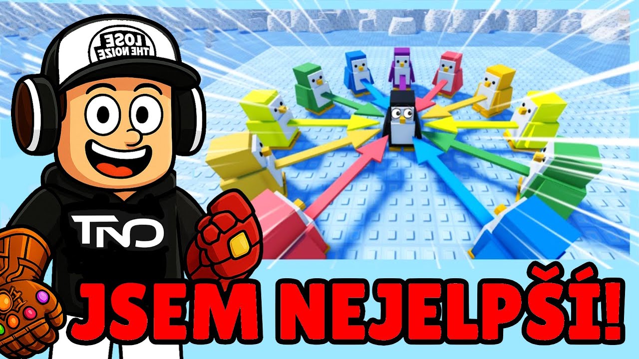 🐧 STAL JSEM SE TUČŇ&Aacute;KEM V ROBLOXU 🧊 Knockout