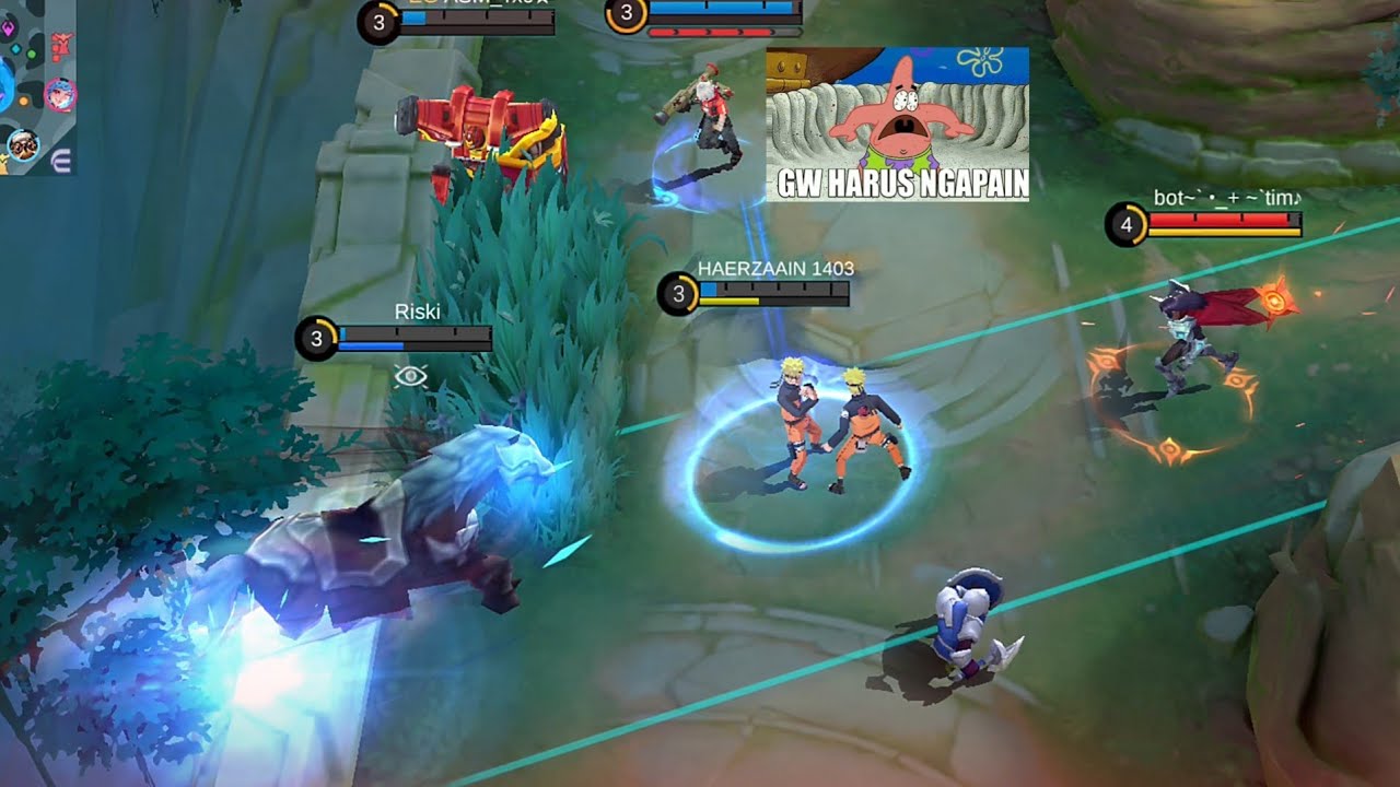 Momen Lucu Para Anomali rank epic -MLBB MEME EXE bagian #1