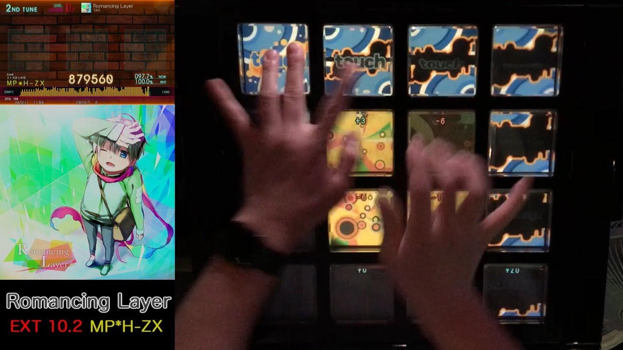 【jubeat bt Ave.】Romancing Layer U EXT [EXCELLENT] 60fps