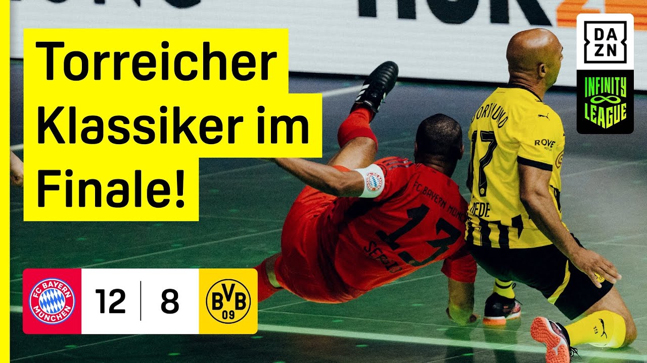 FC Bayern M&uuml;nchen - Borussia Dortmund | Finale | Infinity League | DAZN Highlights