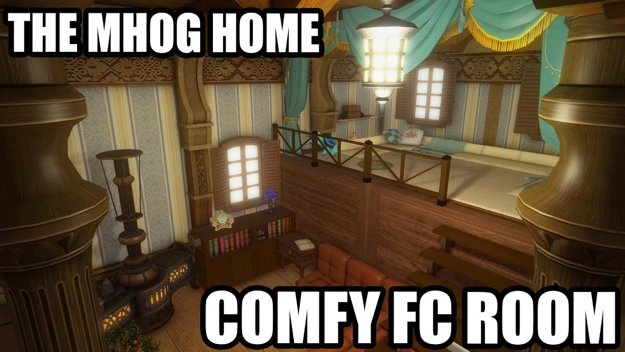 FFXIV House Tour - A Comfy and Cozy FC Room