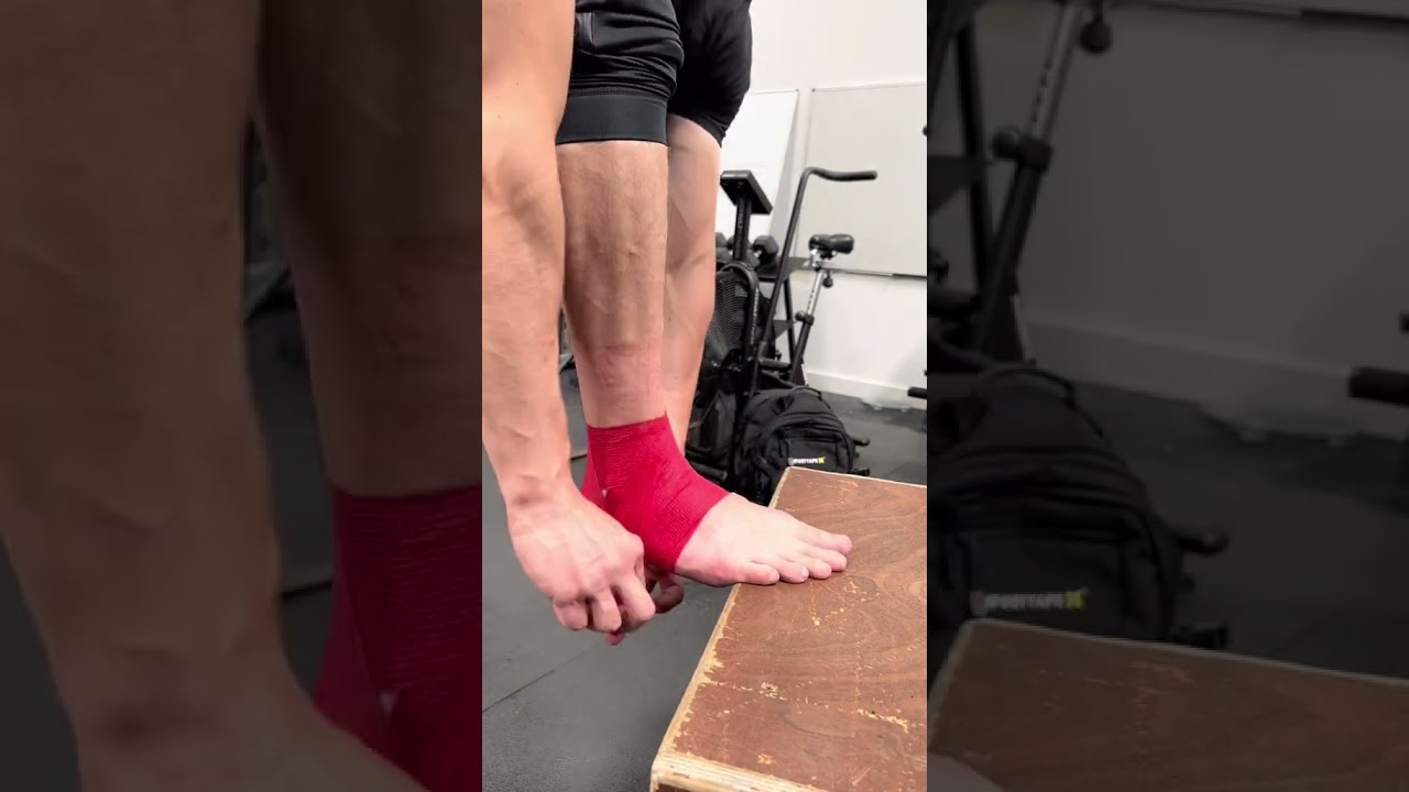 Just one of the many uses for our COHESIVE BANDAGE / SOCK WRAP 🔥 #sporttape #ankle  #shorts