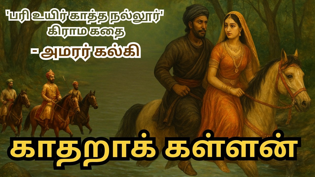 காதறாக் கள்ளன் - அமரர் கல்கி | #சிறுகதை #audiolibrary #history #kalki