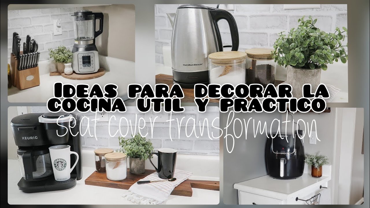 IDEAS PARA DECORAR UTIL Y PRÁCTICO | DECORACIÓN PARA ENCIMERAS | WAYS TO STYLE YOUR COUNTERTOPS