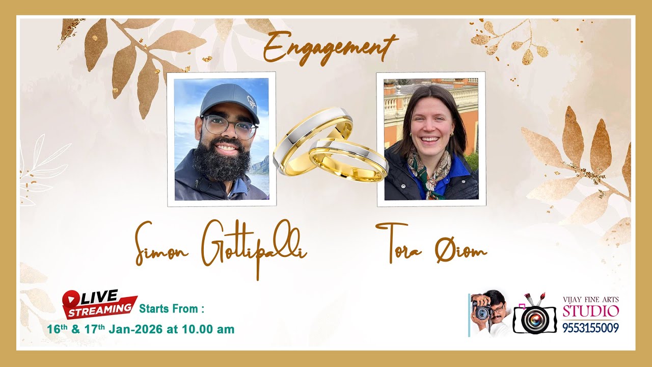 Engagement: Simon Gottipalli & Tora Øiom
